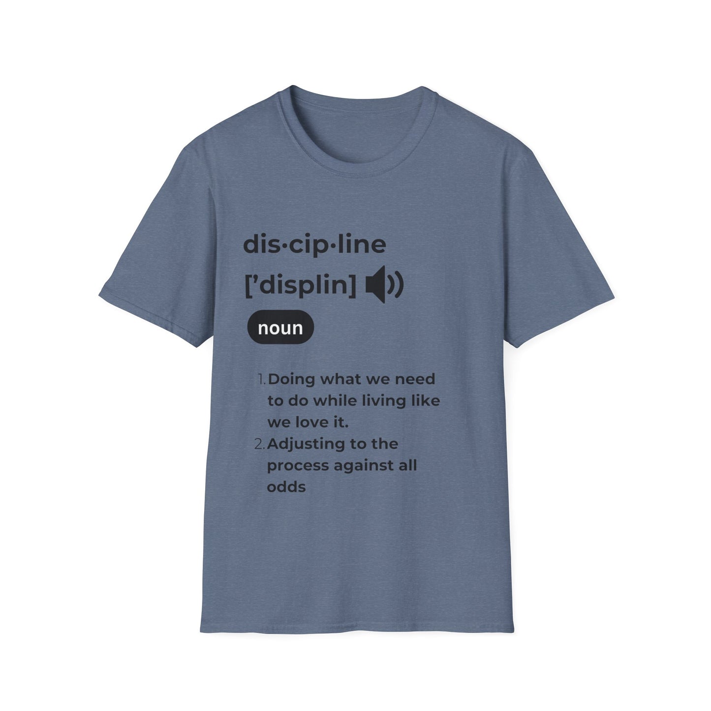 "Discipline" Unisex Softstyle T-Shirt