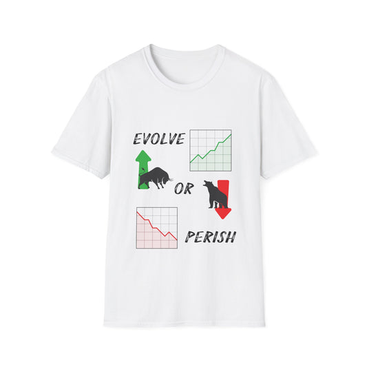 "Evolve or Perish" Unisex Softstyle T-Shirt