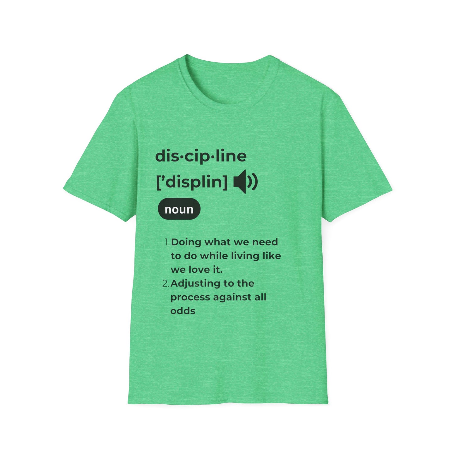 "Discipline" Unisex Softstyle T-Shirt