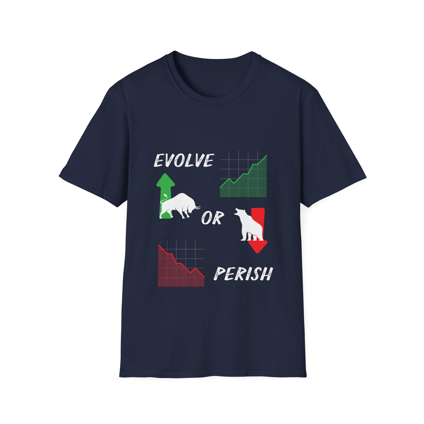 "Evolve or Perish" Unisex Softstyle T-Shirt