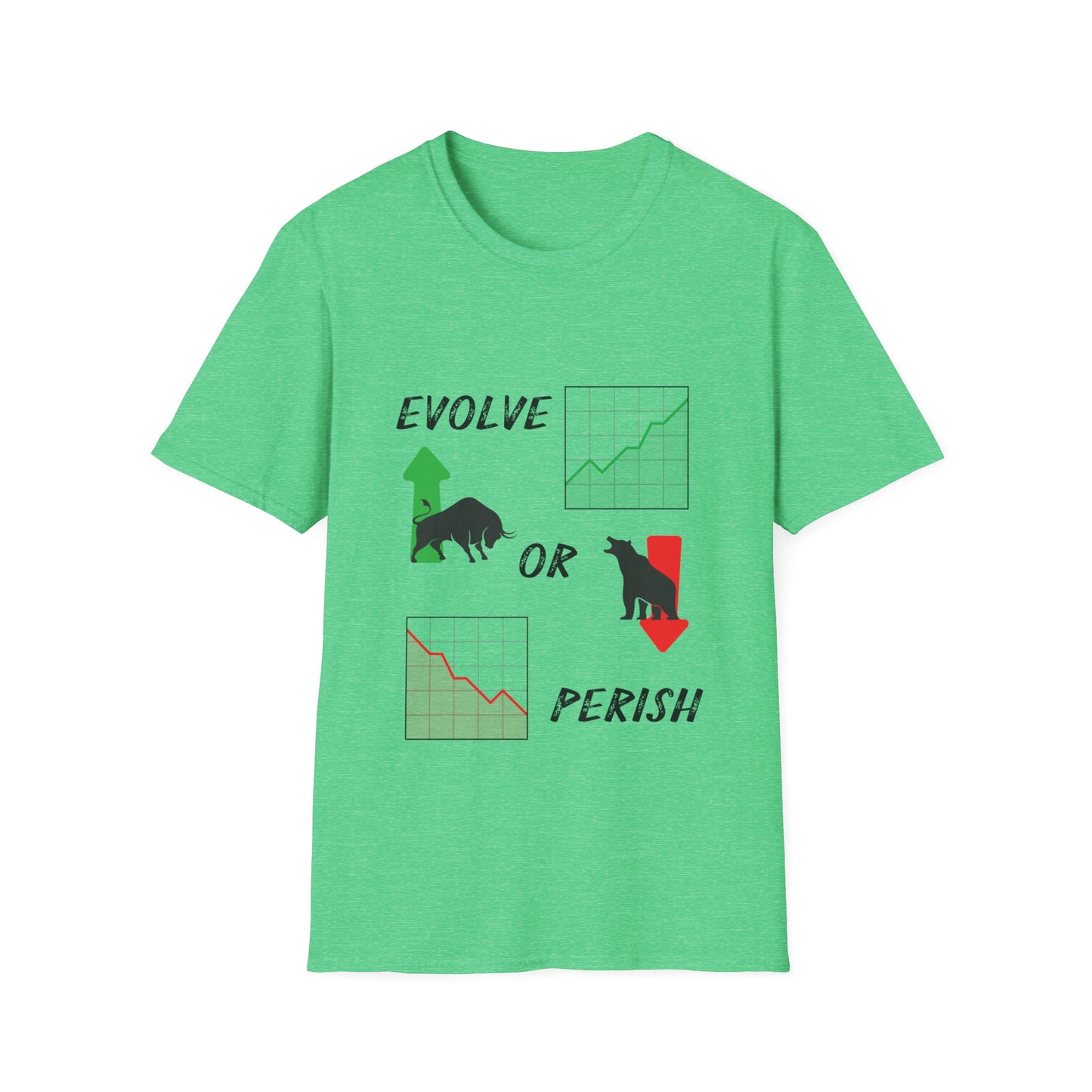 "Evolve or Perish" Unisex Softstyle T-Shirt