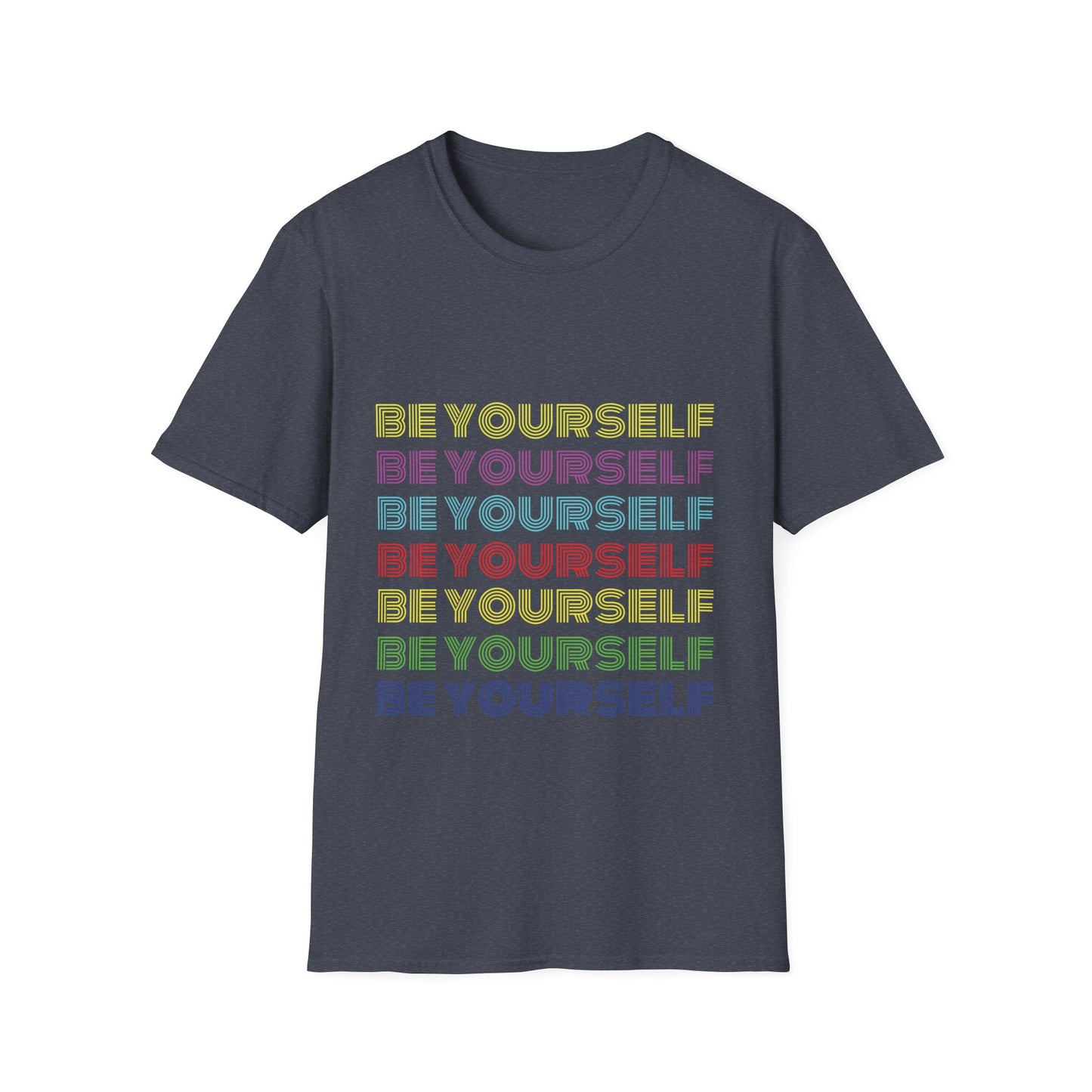 "Be Yourself" Unisex Soft style T-Shirt