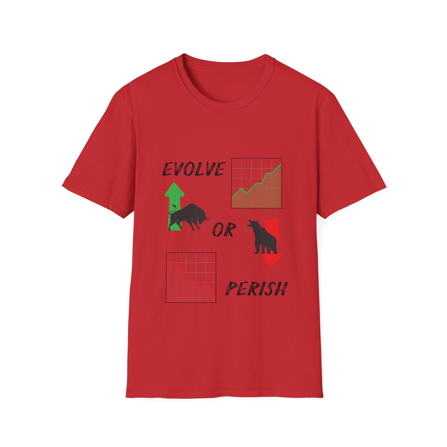 "Evolve or Perish" Unisex Softstyle T-Shirt