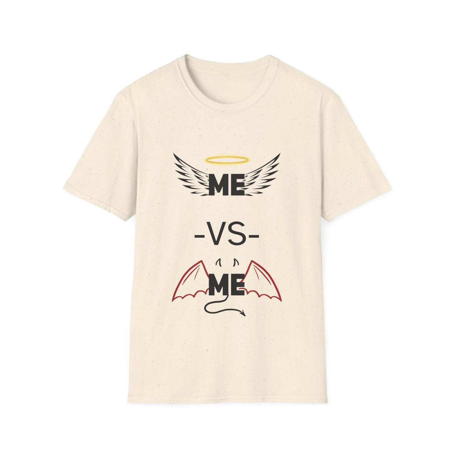 "Me -VS- Me" Unisex Softstyle T-Shirt