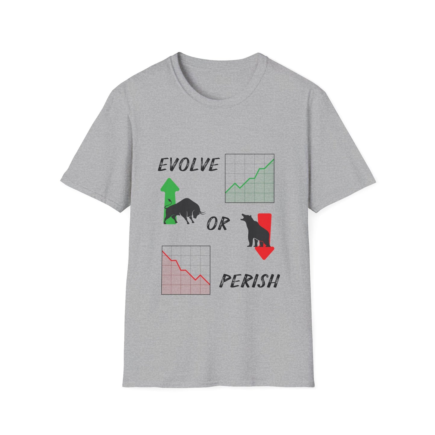 "Evolve or Perish" Unisex Softstyle T-Shirt