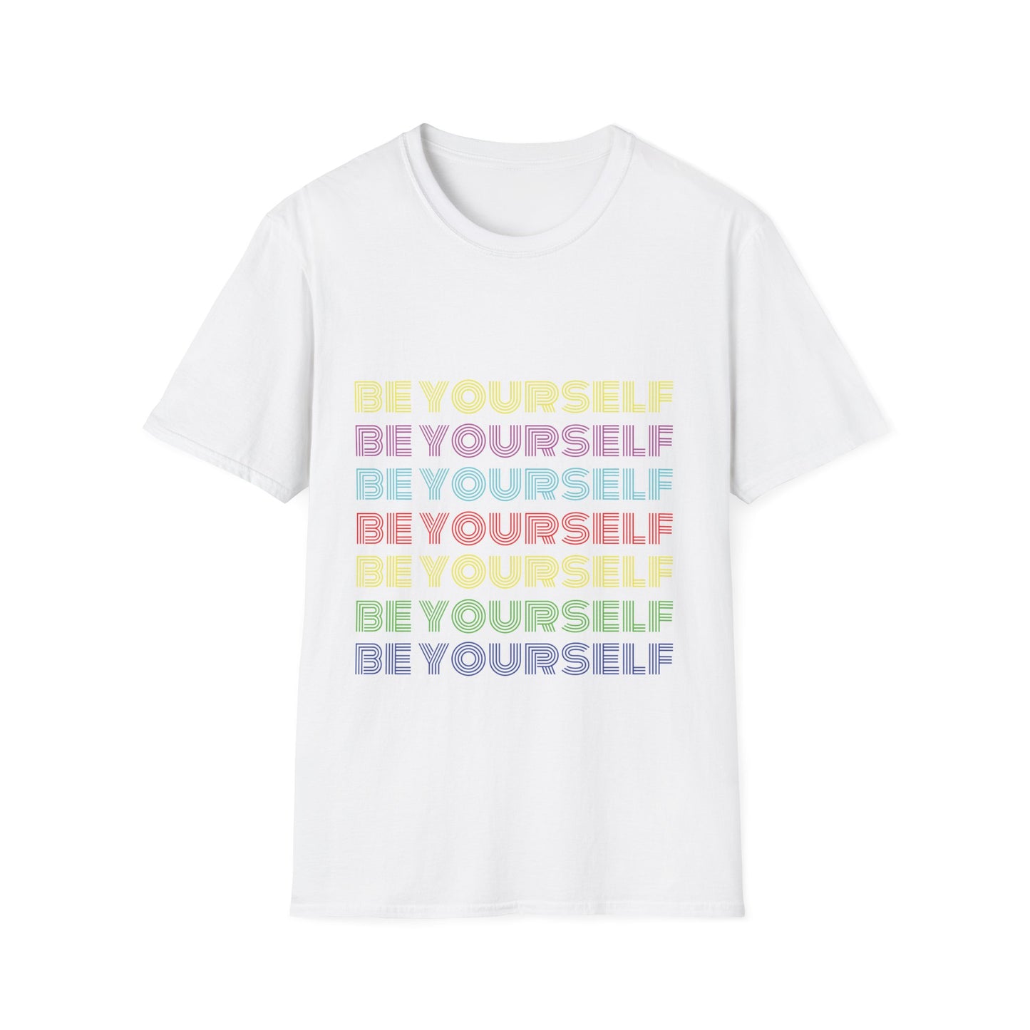 "Be Yourself" Unisex Soft style T-Shirt