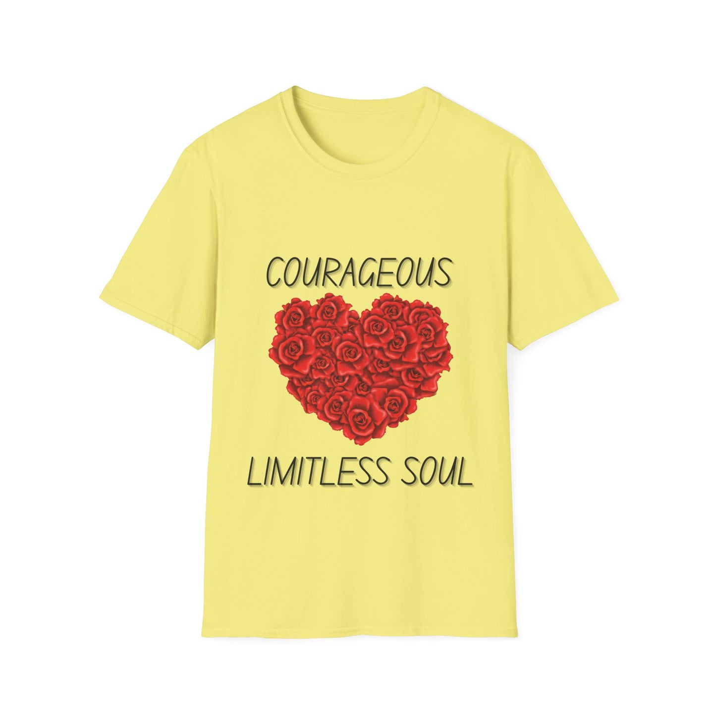 "Courageous Limitless Soul" Unisex Softstyle T-Shirt