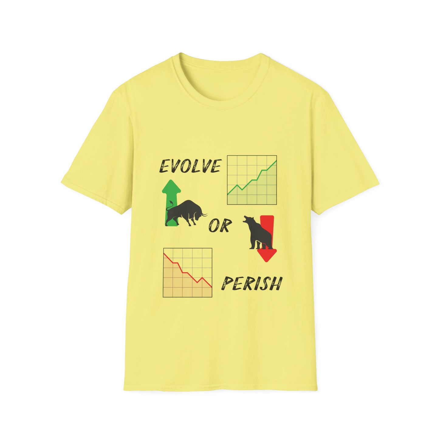 "Evolve or Perish" Unisex Softstyle T-Shirt