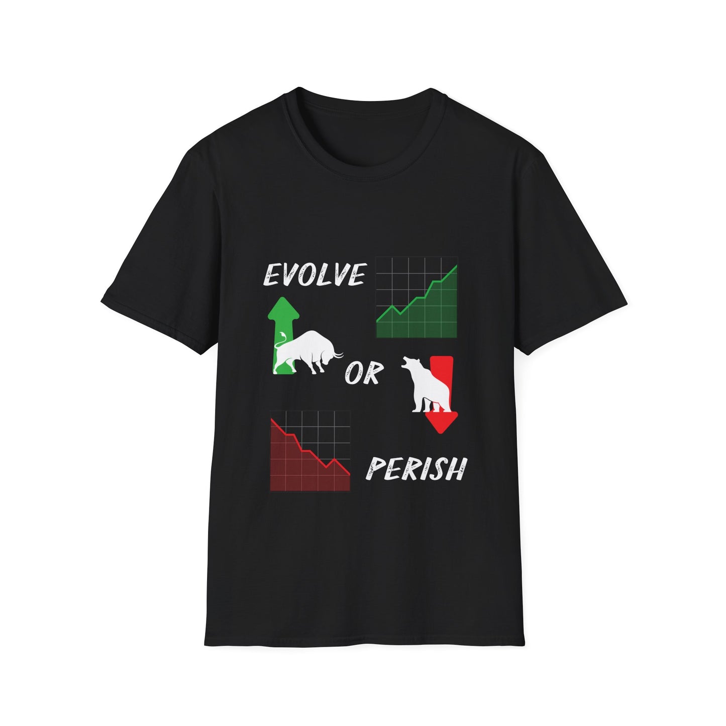 "Evolve or Perish" Unisex Softstyle T-Shirt