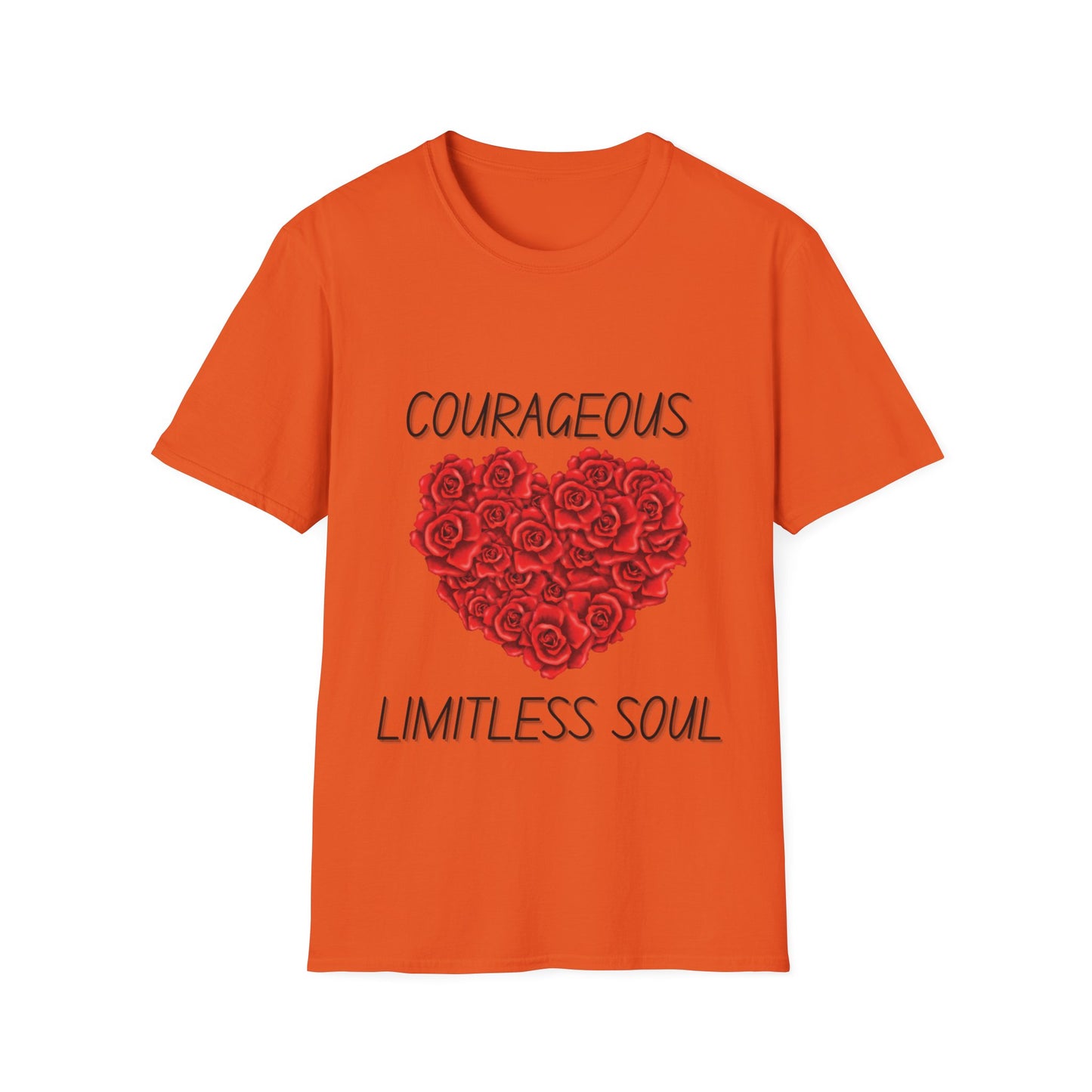 "Courageous Limitless Soul" Unisex Softstyle T-Shirt