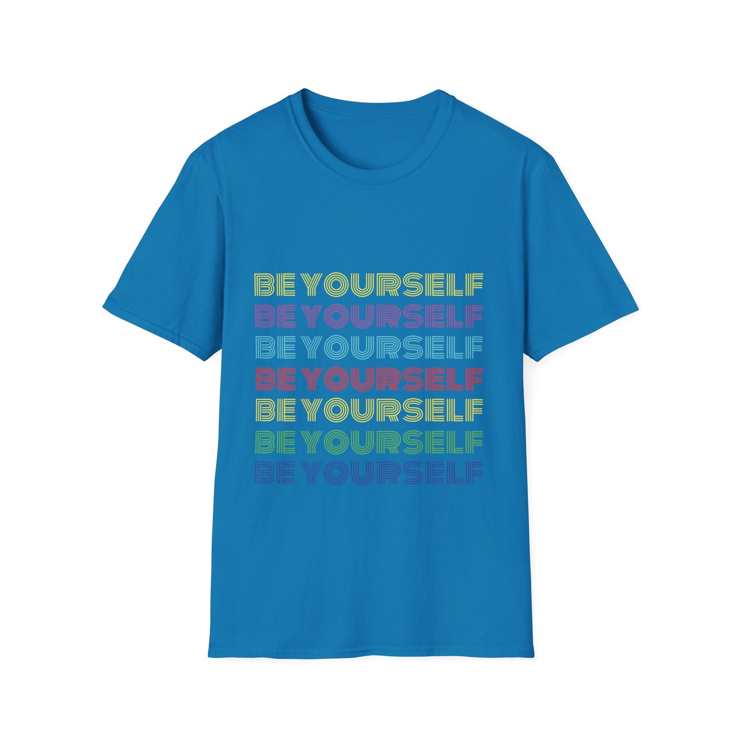 "Be Yourself" Unisex Soft style T-Shirt