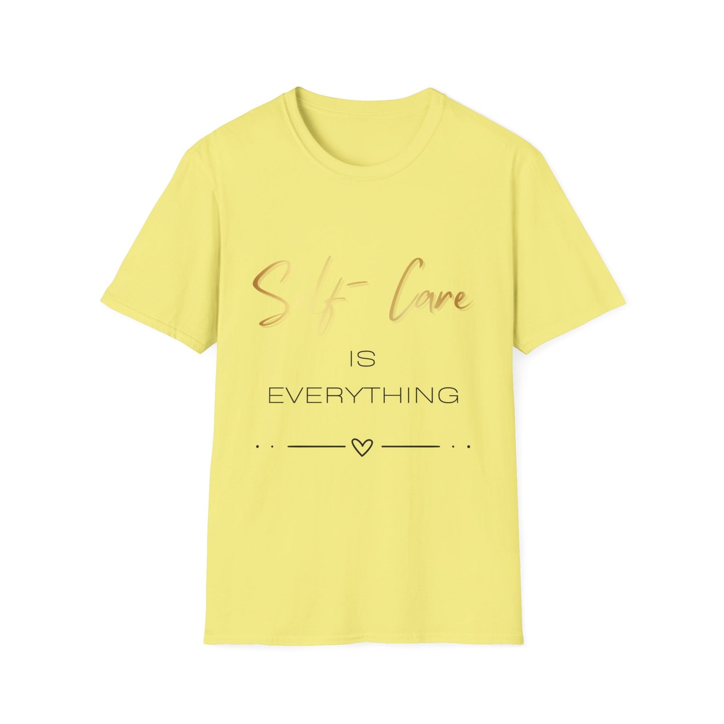 "Self-Care is Everything" Unisex Softstyle T-Shirt