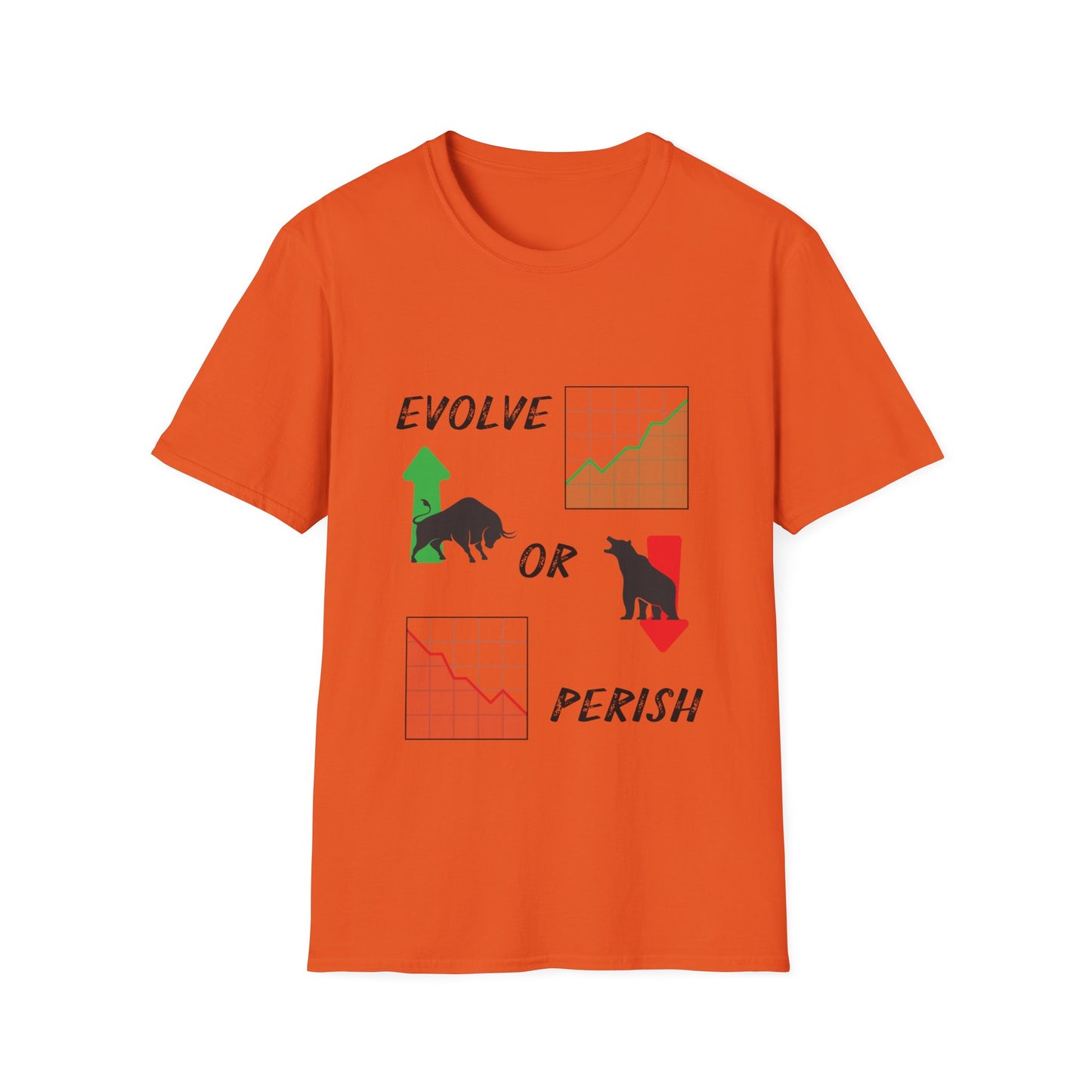 "Evolve or Perish" Unisex Softstyle T-Shirt