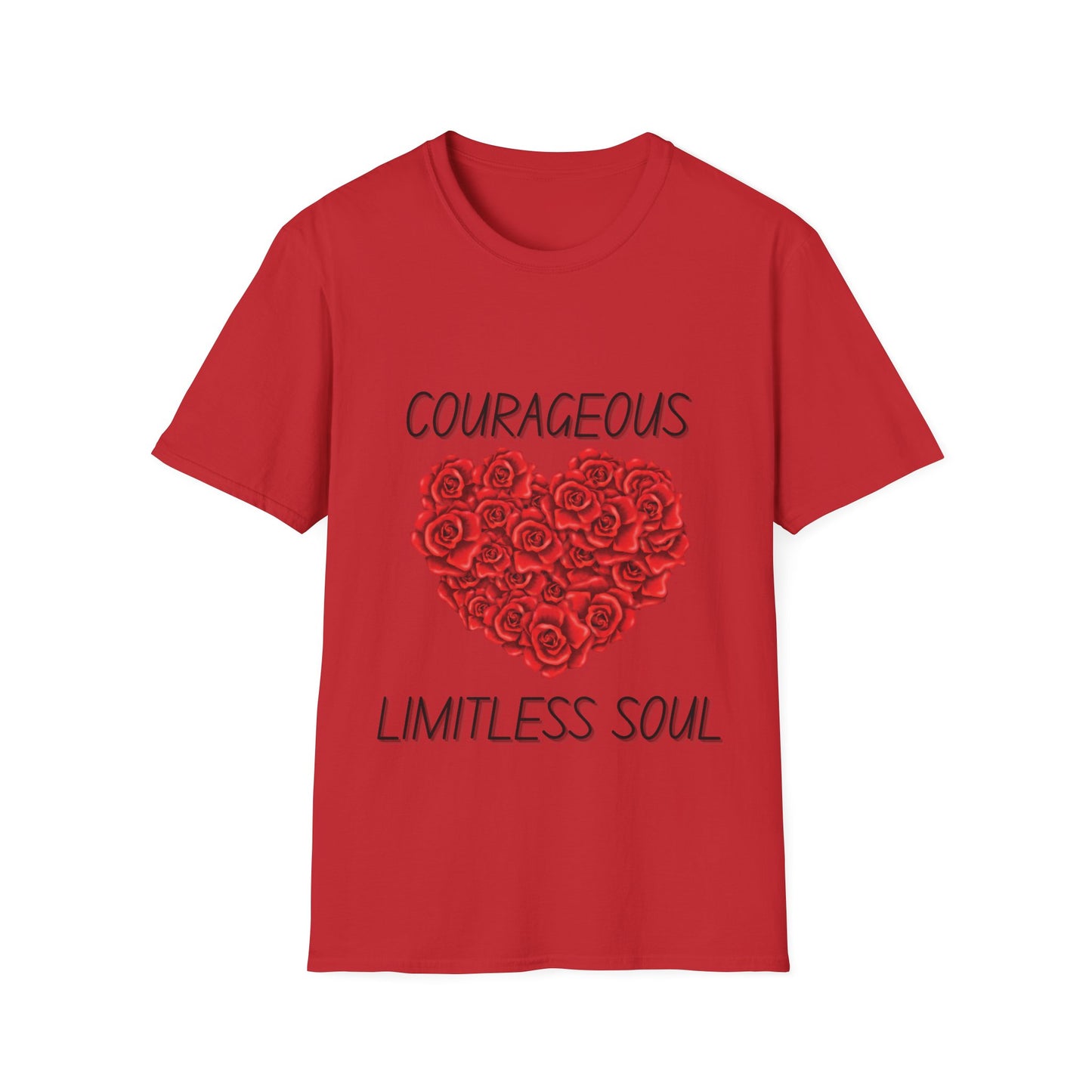 "Courageous Limitless Soul" Unisex Softstyle T-Shirt