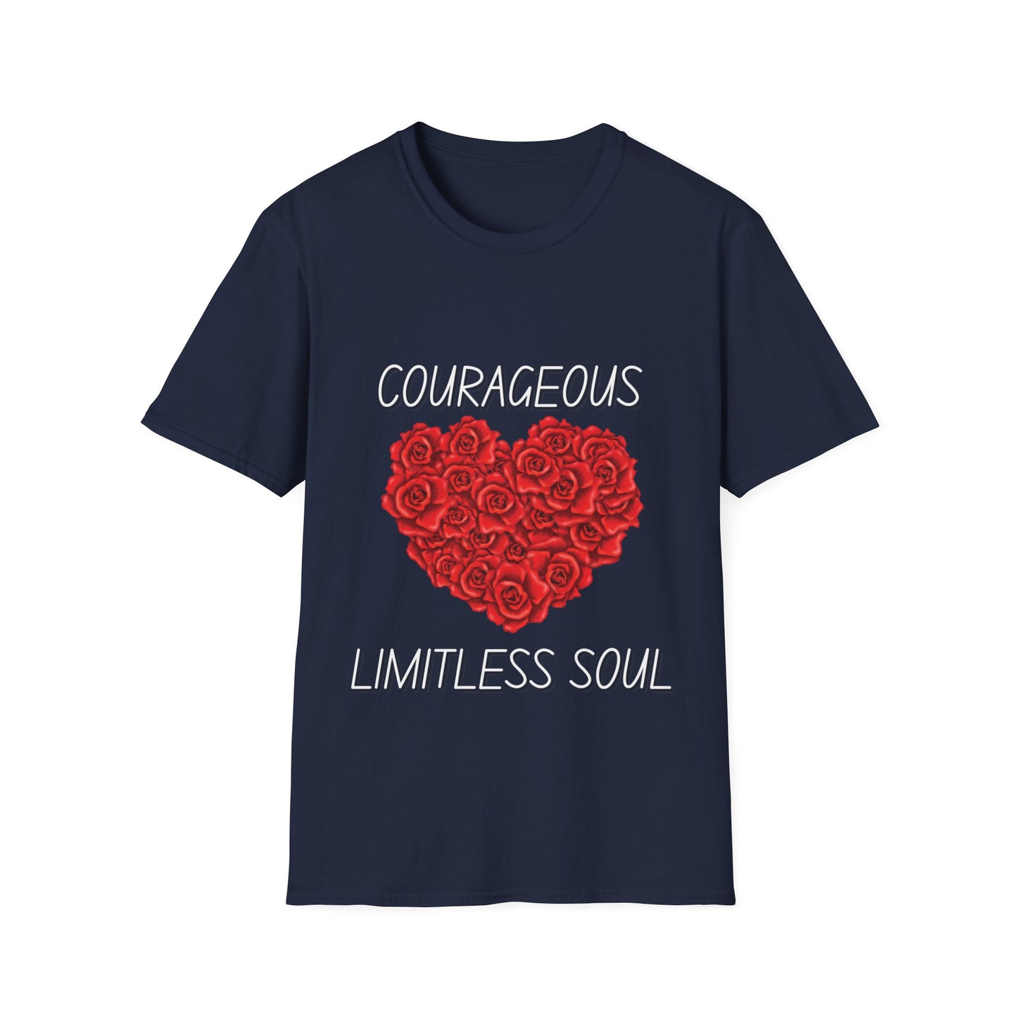 "Courageous Limitless Soul" Unisex Softstyle T-Shirt