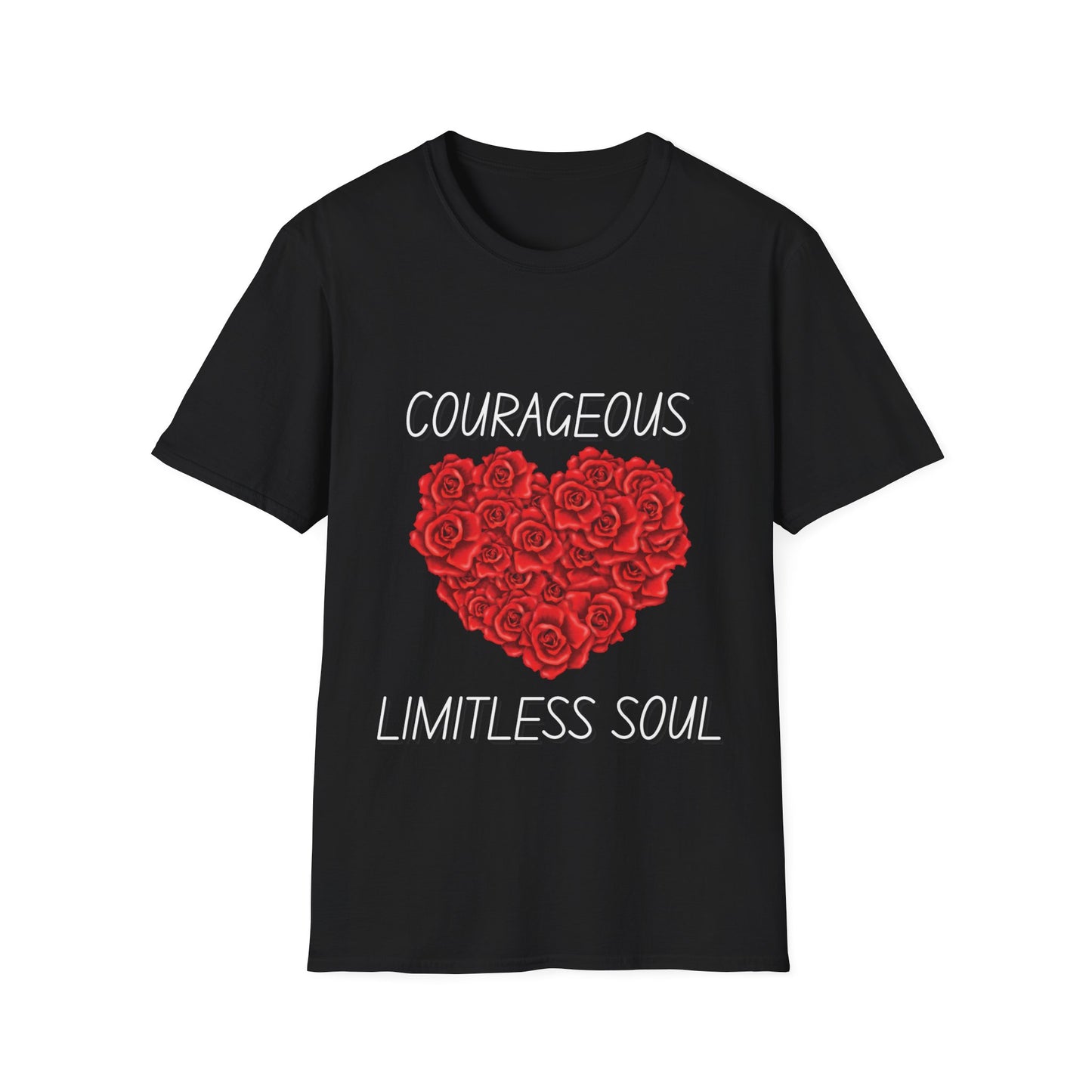 "Courageous Limitless Soul" Unisex Softstyle T-Shirt