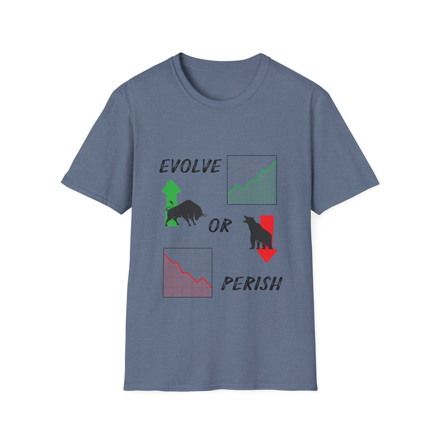 "Evolve or Perish" Unisex Softstyle T-Shirt