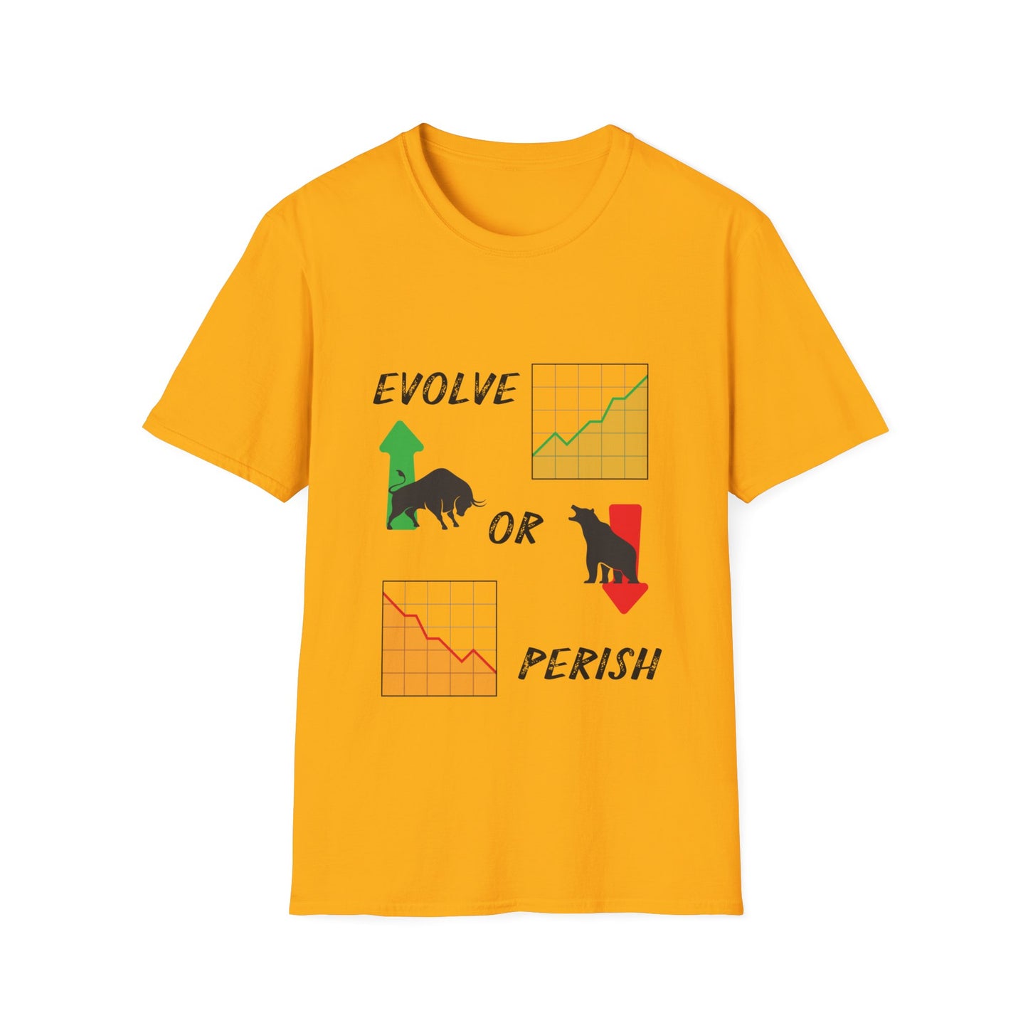 "Evolve or Perish" Unisex Softstyle T-Shirt