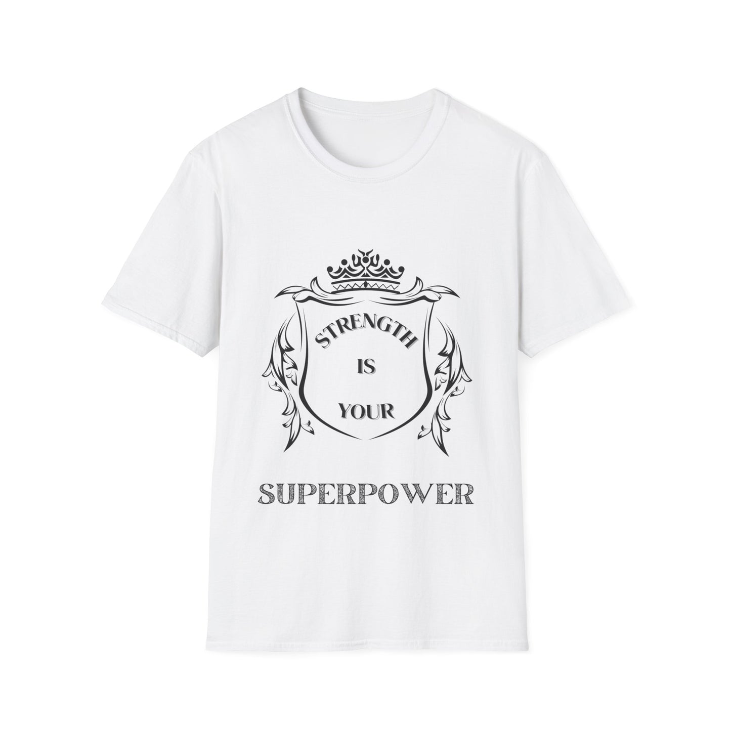 "Strength is Your Superpower" Unisex Softstyle T-Shirt